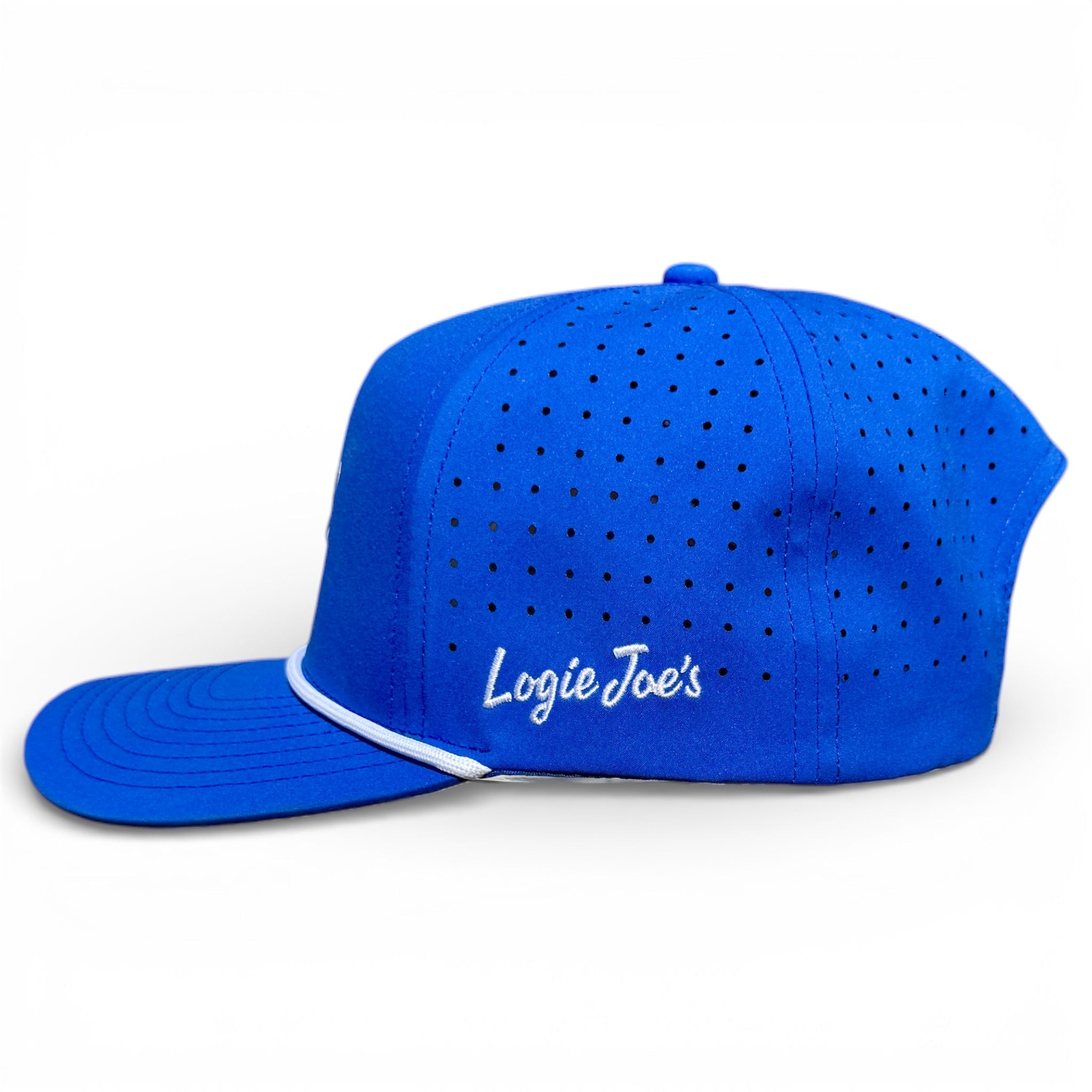 Water Ball Golf Hat | Snapback Cap | Built-in Magnetic Ball Marker Holder + Marker Included | Adjustable Blue - STAND OUT FLEXSARAH
