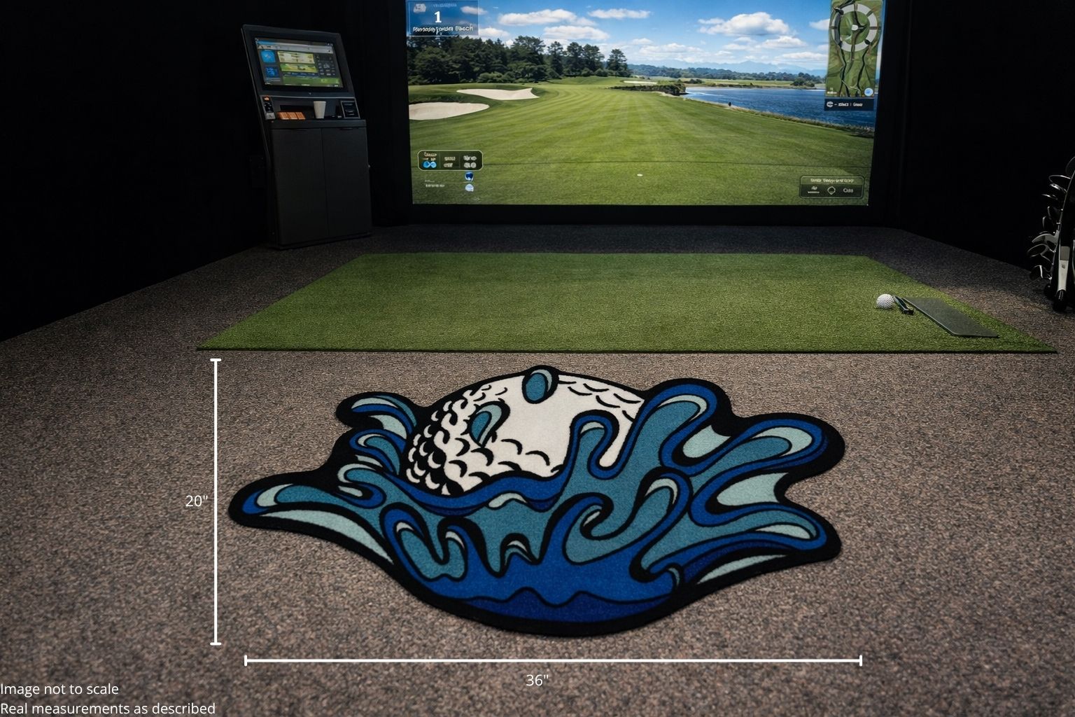 Water Ball | Golf Shop Mat | Cart Accessory - STAND OUT FLEXSARAH