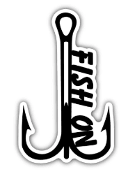 Waterfowl Decals Ultimate 5pc Fishing Stickers - STAND OUT FLEXSARAH