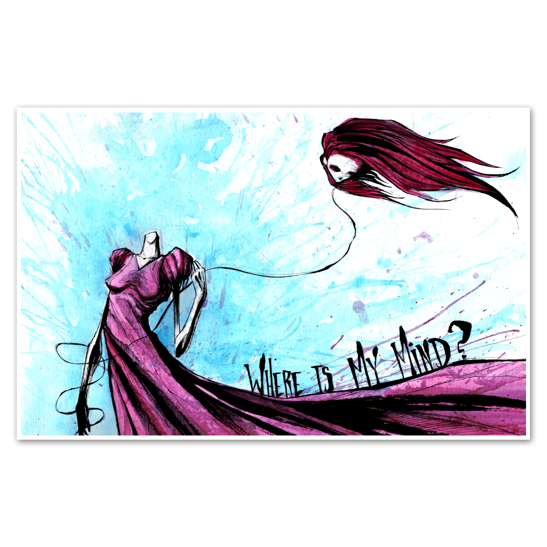 Where Is My Mind Print - STAND OUT FLEXSARAH