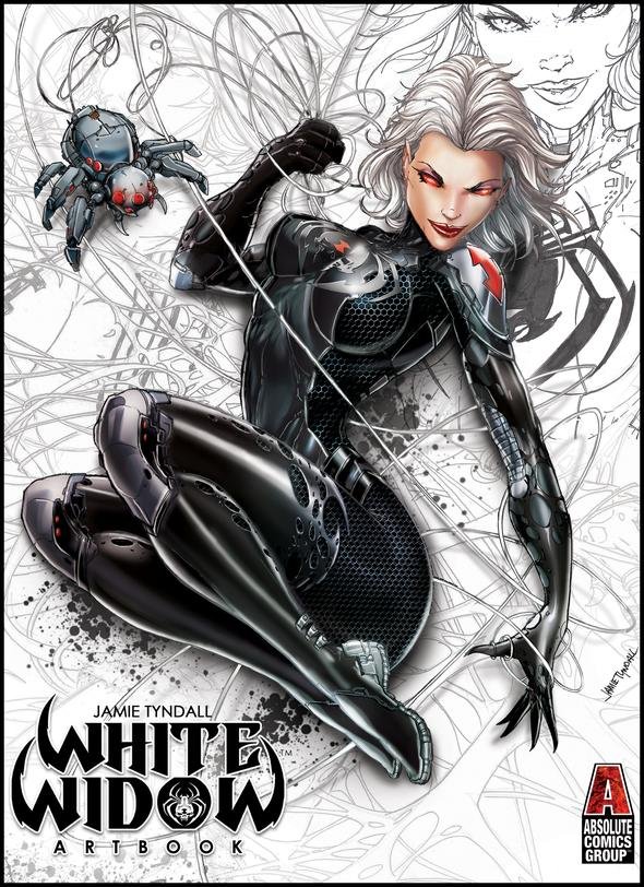 White Widow Artbook Digital Download - STAND OUT FLEXSARAH