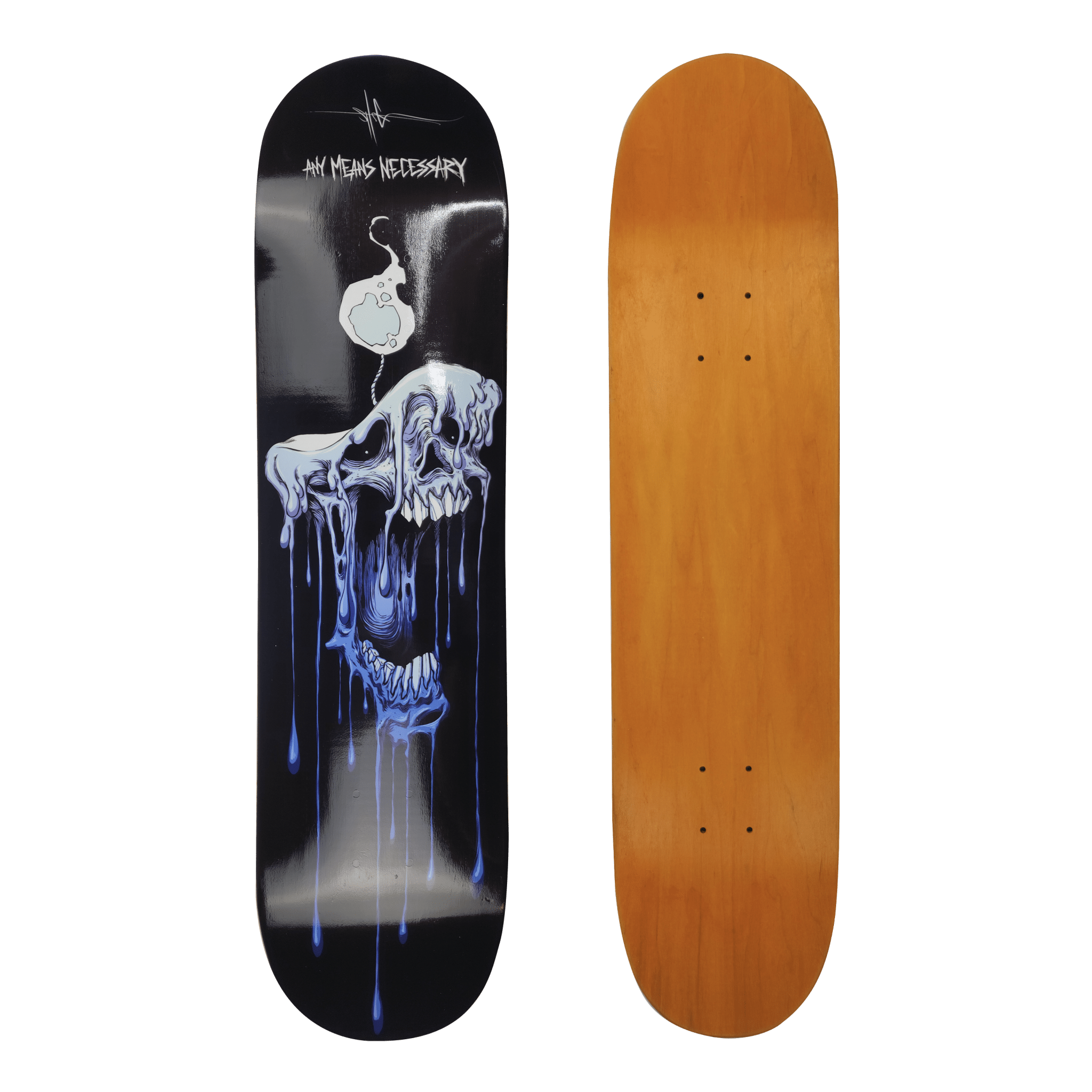 Wicked Out Skateboard Black - STAND OUT FLEXSARAH