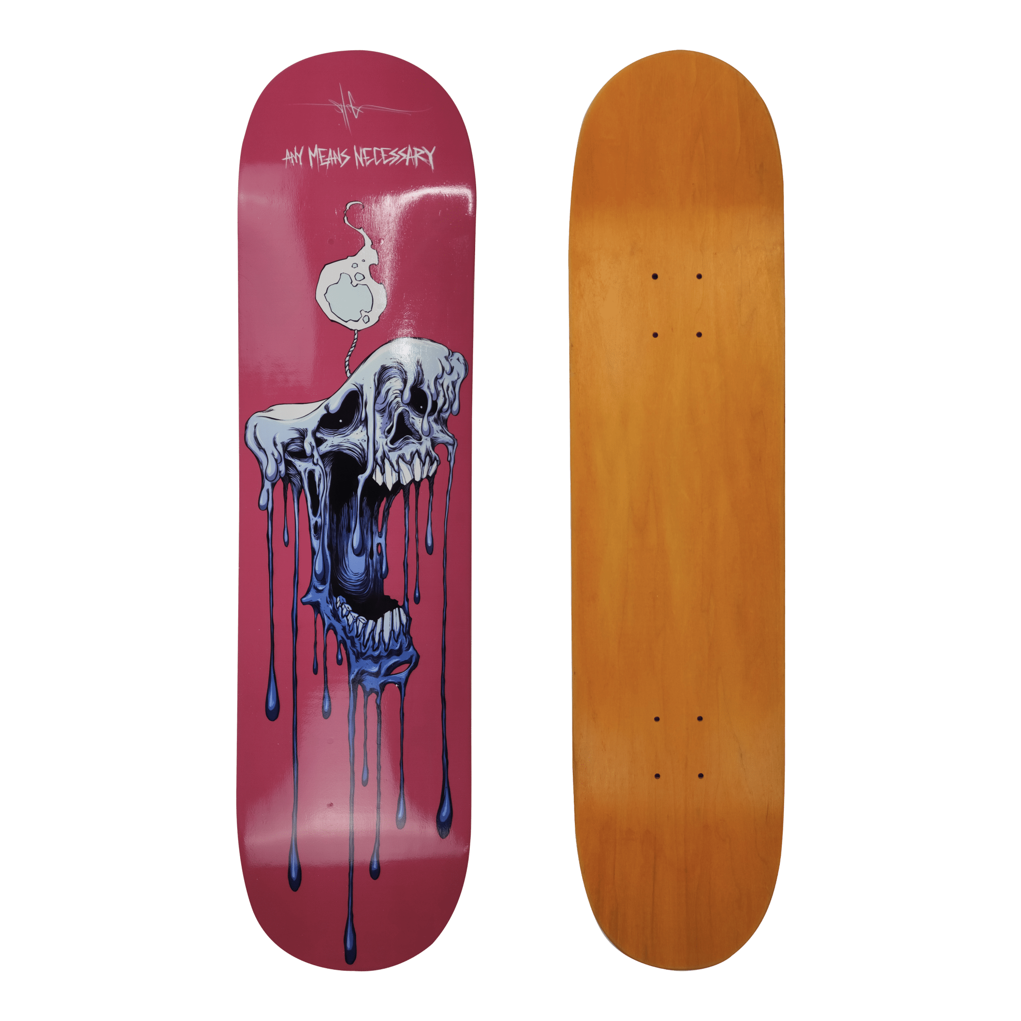 Wicked Out Skateboard Pink - STAND OUT FLEXSARAH