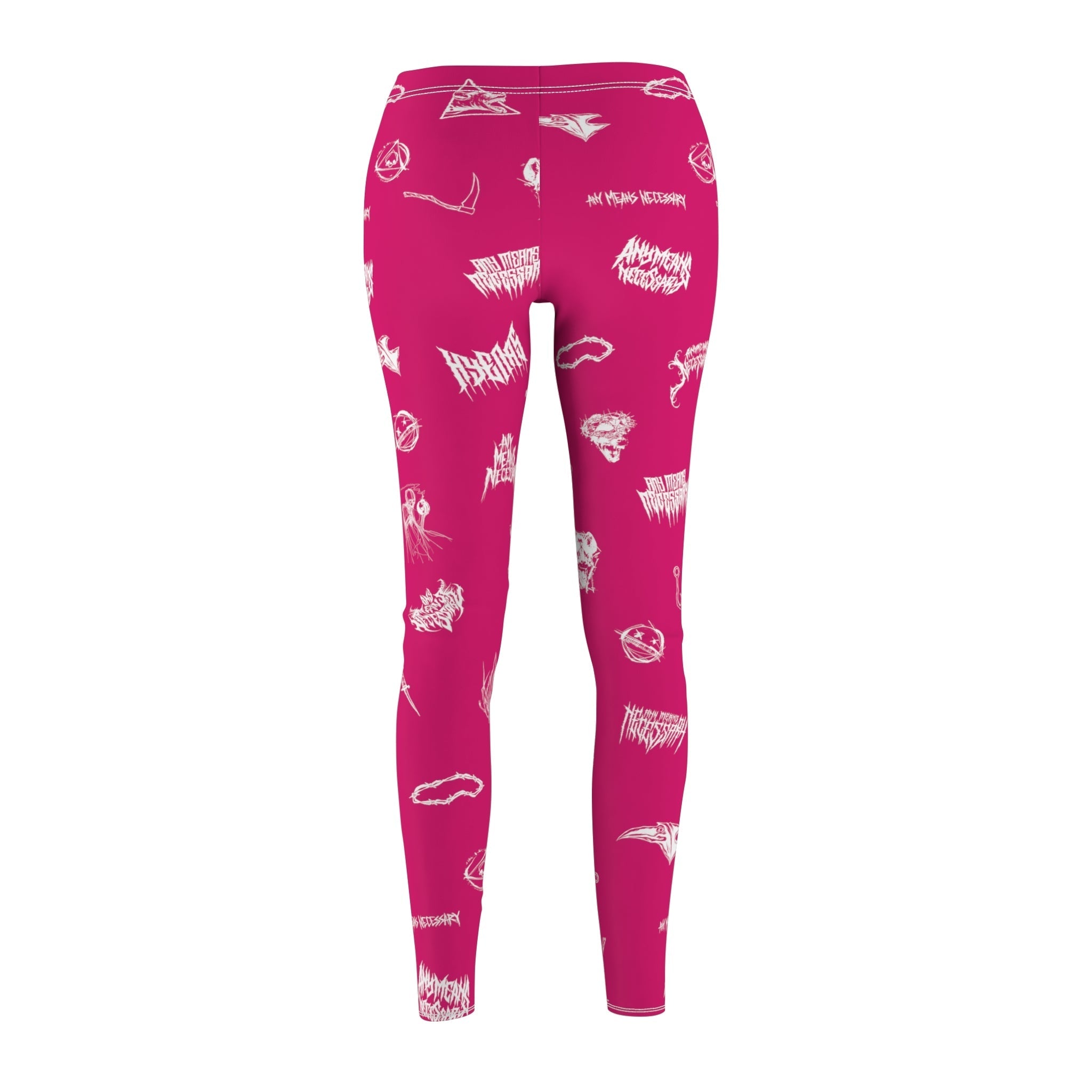 Wingbats Leggings Fuchsia - STAND OUT FLEXSARAH
