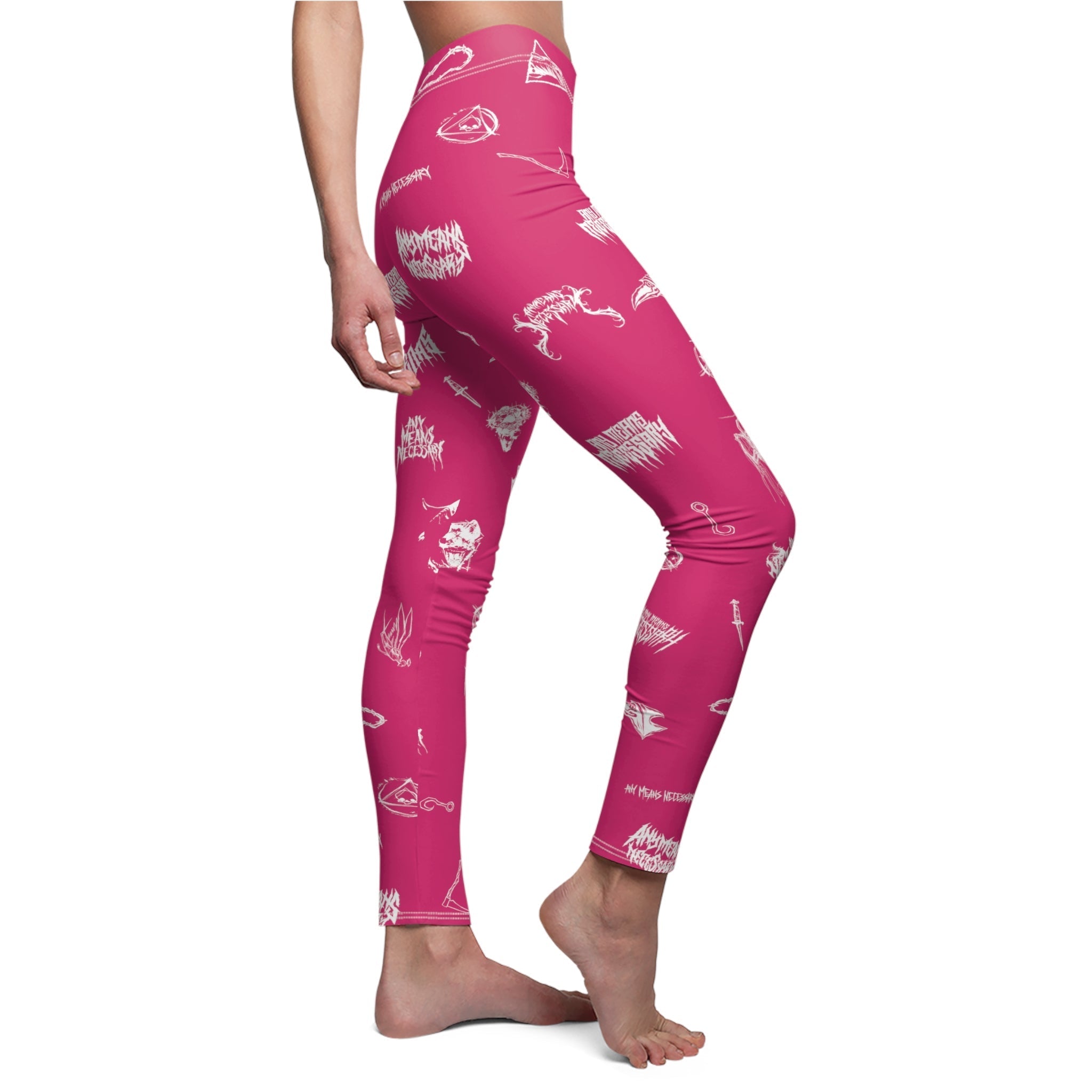Wingbats Leggings Fuchsia - STAND OUT FLEXSARAH