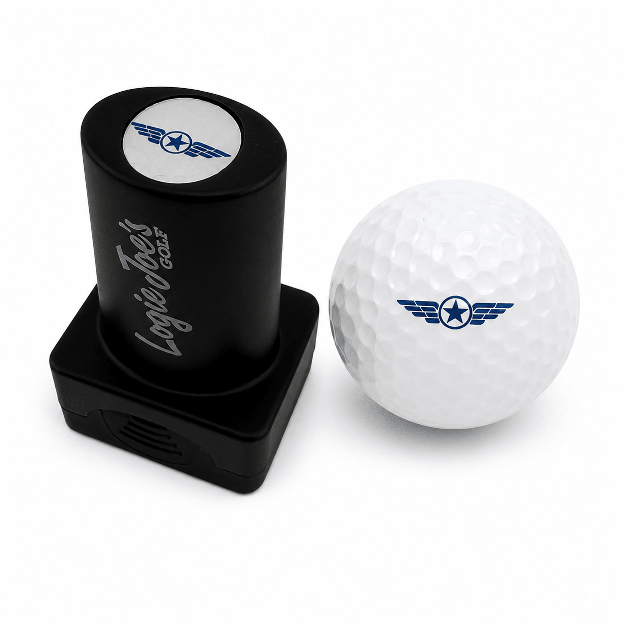 Wings Stamp | Quick-Dry Ink Stamper | Easy Ball Identification | Fun Golf Gift - STAND OUT FLEXSARAH