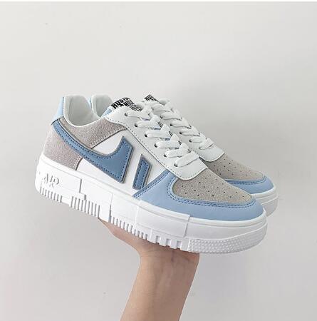 Women Casual Shoes Colorful Sneakers Flat Thick Sole Lightweight Air Cushion Gym Fashion Shoes Breathable Sport Air Fitness Walking Running Athletic Sneakers - STAND OUT FLEXSARAH