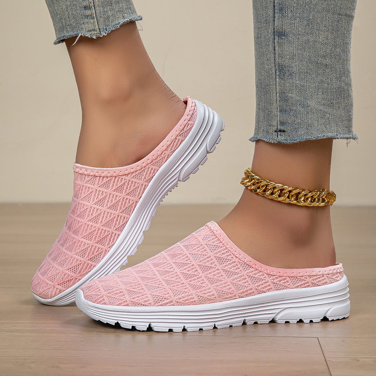 Women's Breathable Mesh Sports Sandals | Lightweight Non-Slip Beach Shoes - STAND OUT FLEXSARAH