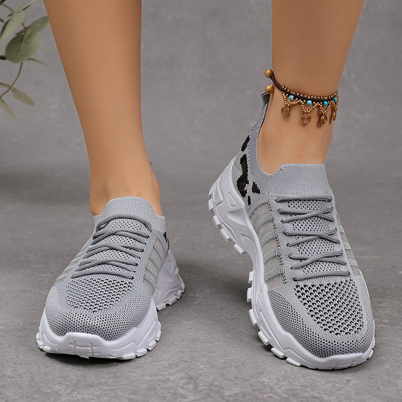Women's Breathable Mesh Sports Sneakers - Lightweight Non-Slip Running Shoes - STAND OUT FLEXSARAH