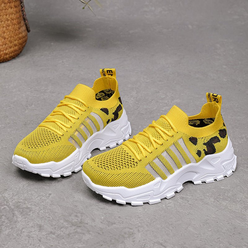 Women's Breathable Mesh Sports Sneakers - Lightweight Non-Slip Running Shoes - STAND OUT FLEXSARAH