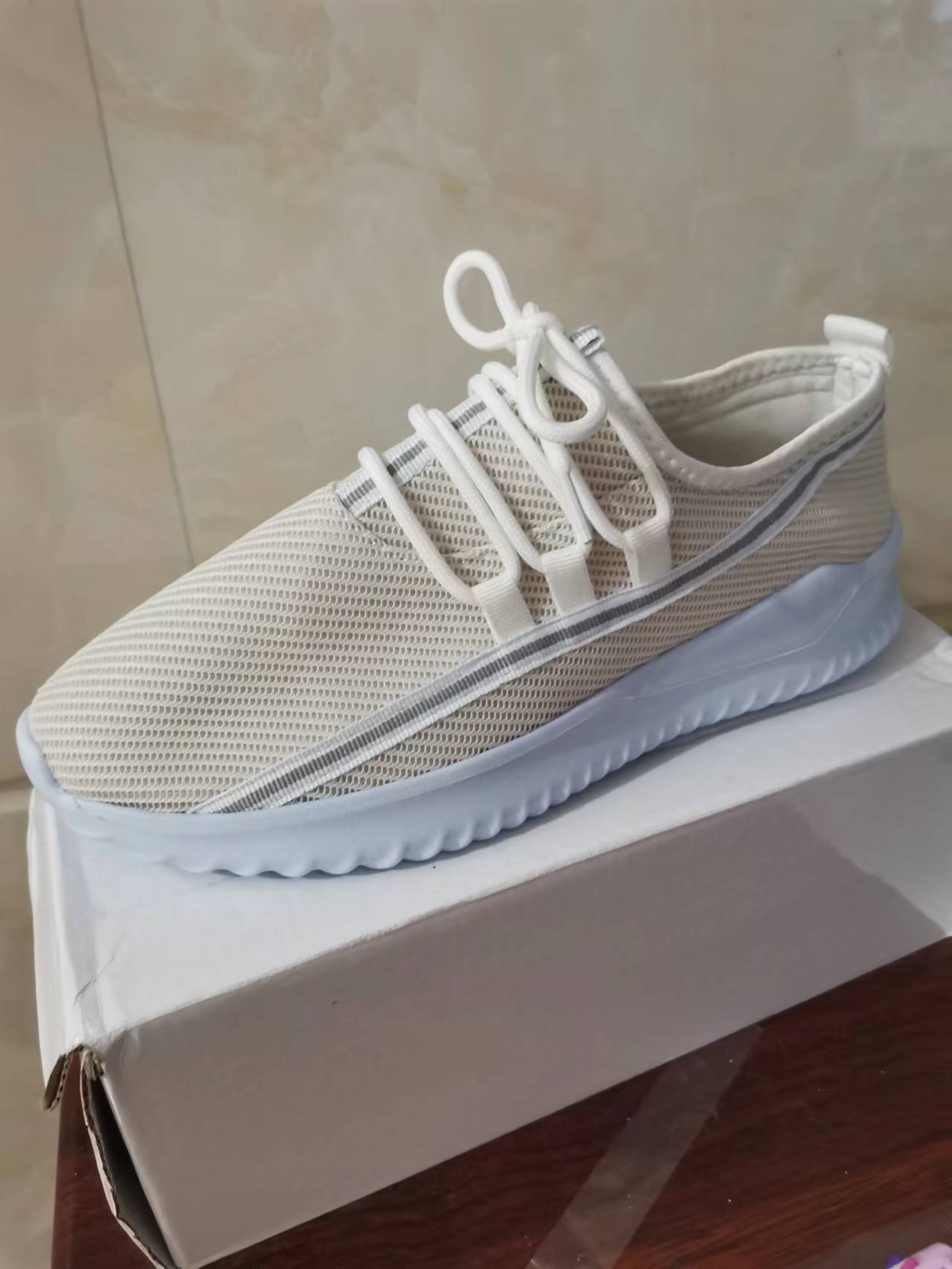 Women's Ribbon Tie Mesh Sneakers | Breathable Flat Sports Shoes - STAND OUT FLEXSARAH