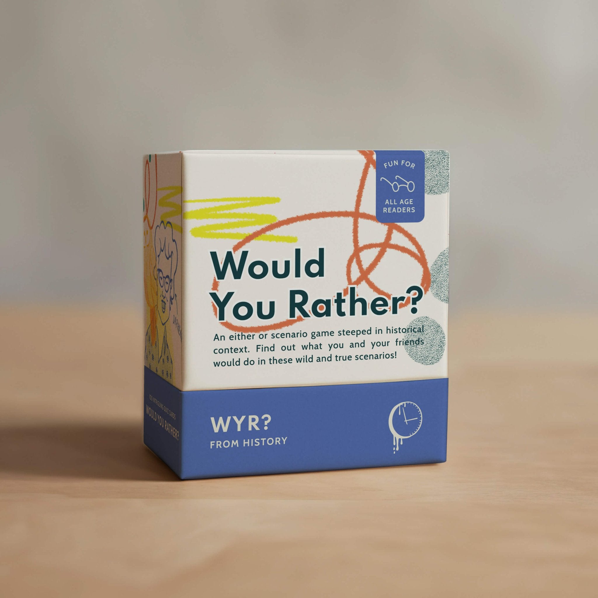 Would You Rather (From History) Card Game - STAND OUT FLEXSARAH