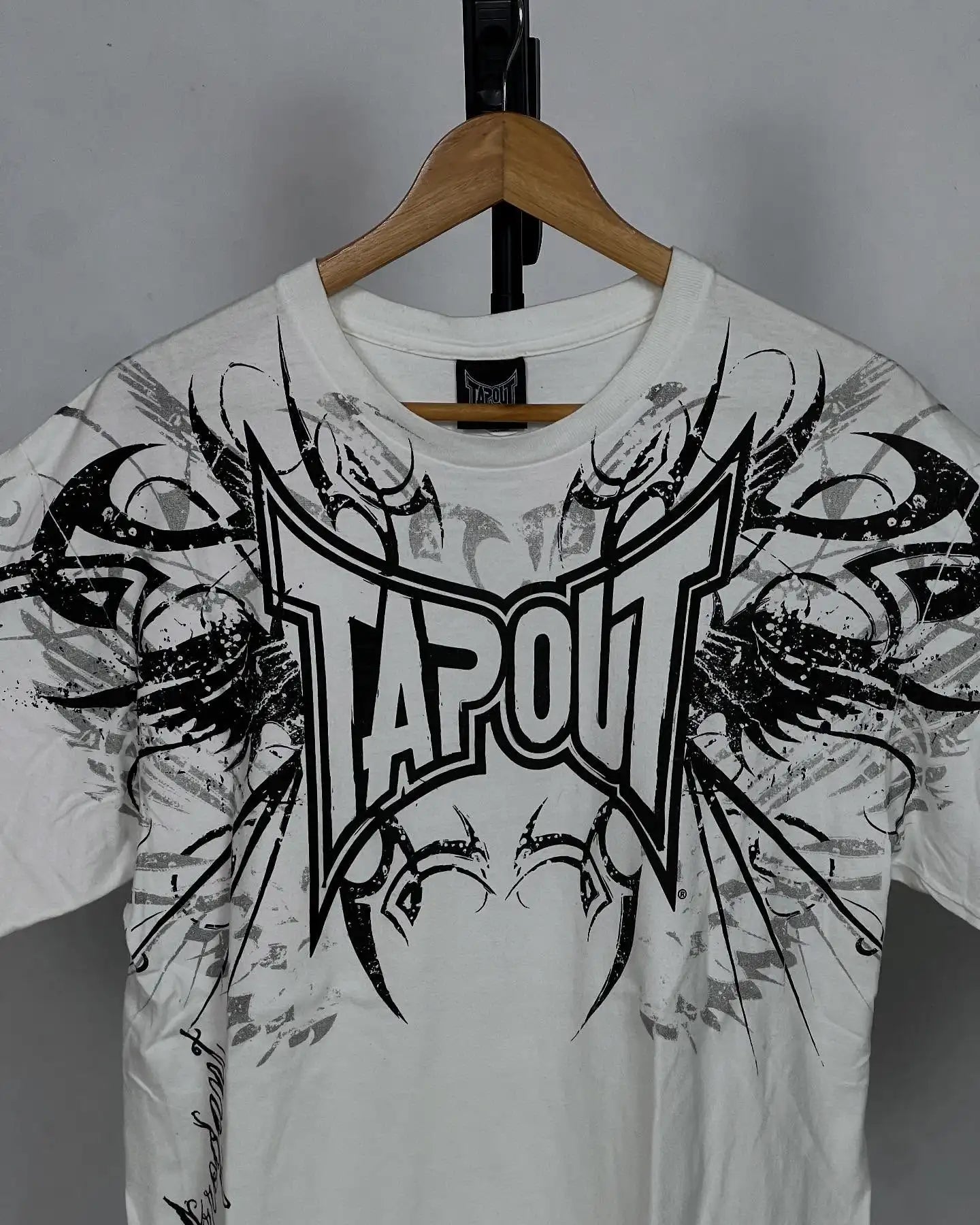 Y2k Tapout American Hip hop Skull Oversized T-shirt men Street Harajuku Retro Letter Print Top couple Casual Graphic t shirts - STAND OUT FLEXSARAH