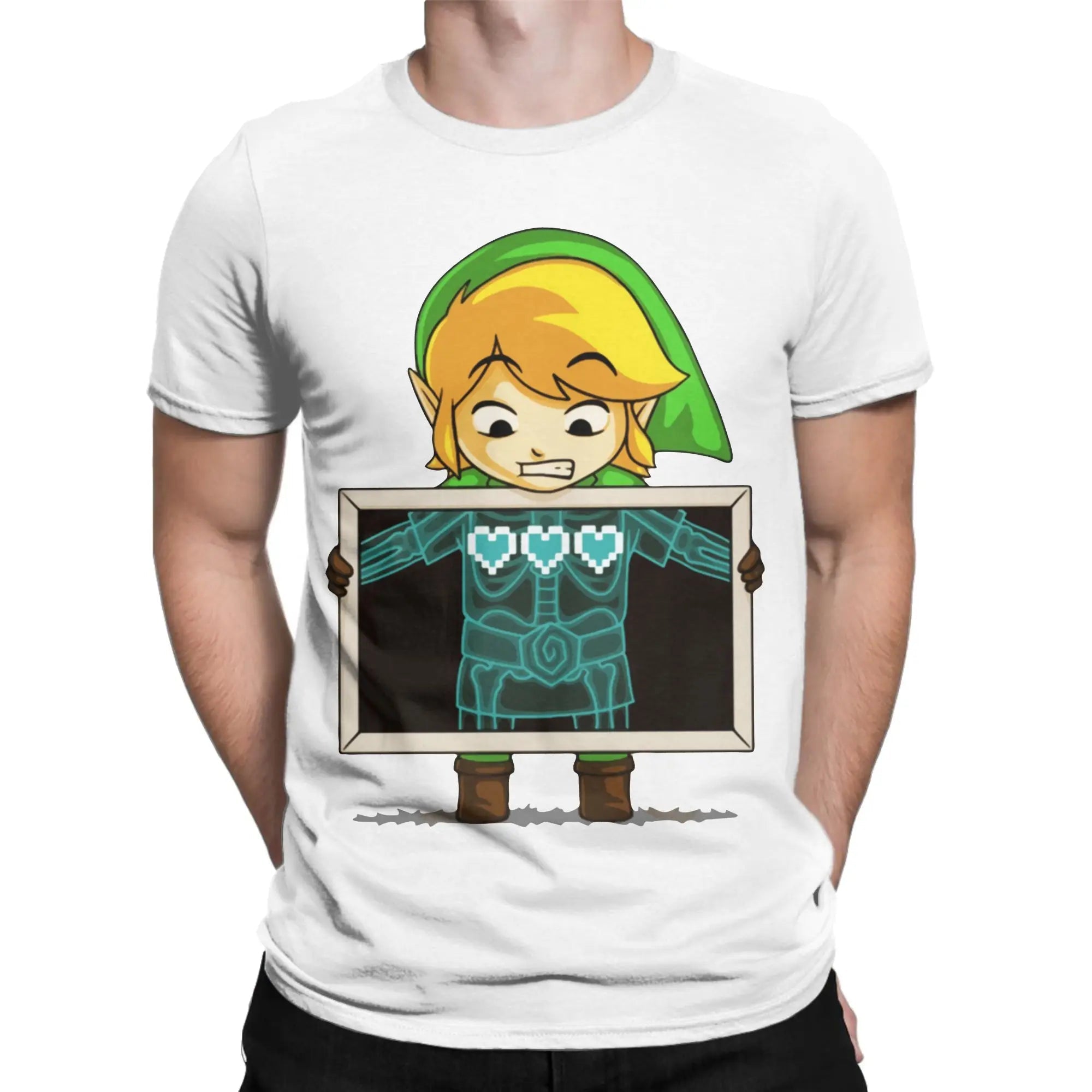 Zelda A Link To The Math Funny Geek Wear Men T Shirt Women Tee Boys Top Children Parent Child Cotton short sleeves kids Tshirt - STAND OUT FLEXSARAH