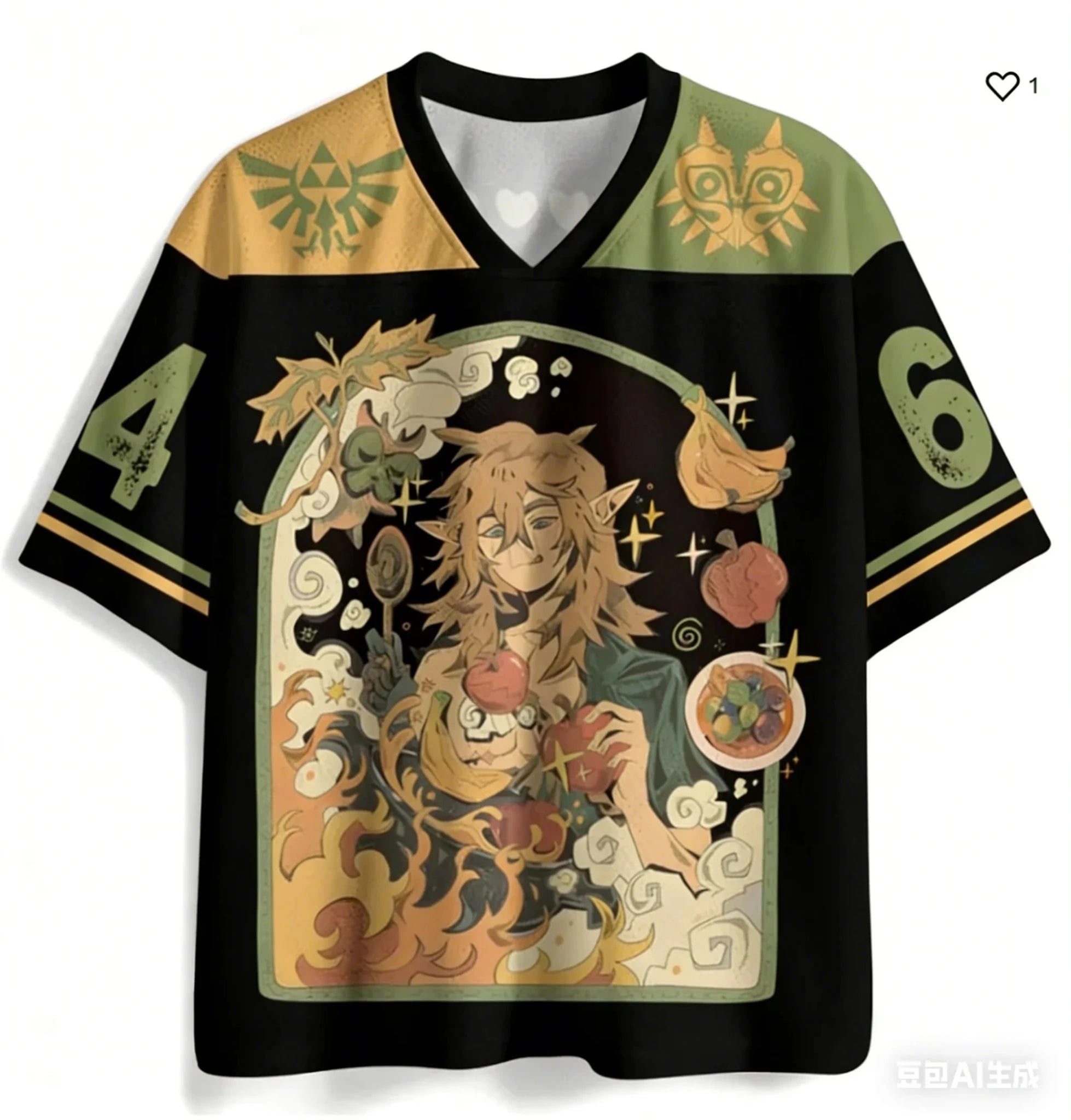 Zelda Adult and Children 3D Print V-neck T-shirt, A Must-have for The Open-world Game Pioneer! Shorts Friends - STAND OUT FLEXSARAH